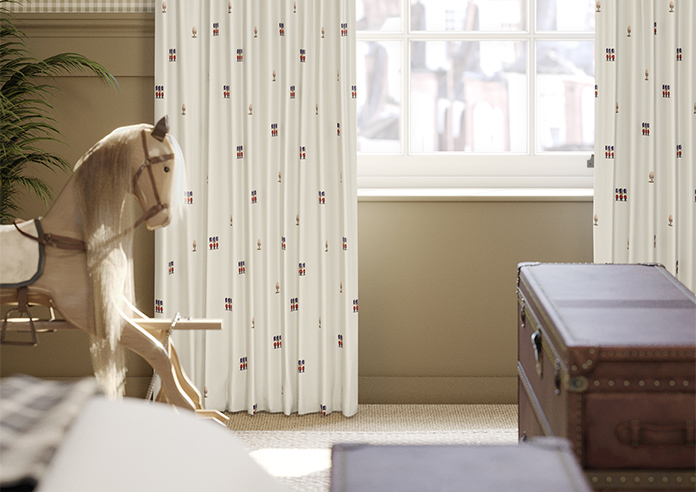 Kings Breakfast, Mini Kingsmen - Made to Measure Curtains - Image 5